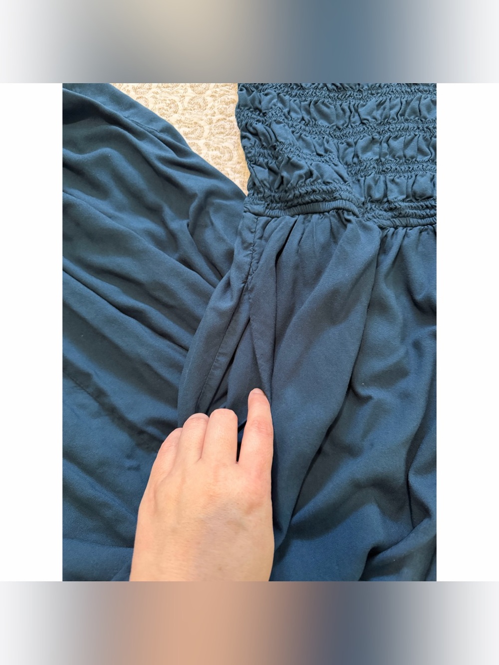 Old Navy Fit & Flare Sleeveless Maxi Dress - L - EUC! - Picture 5 of 8